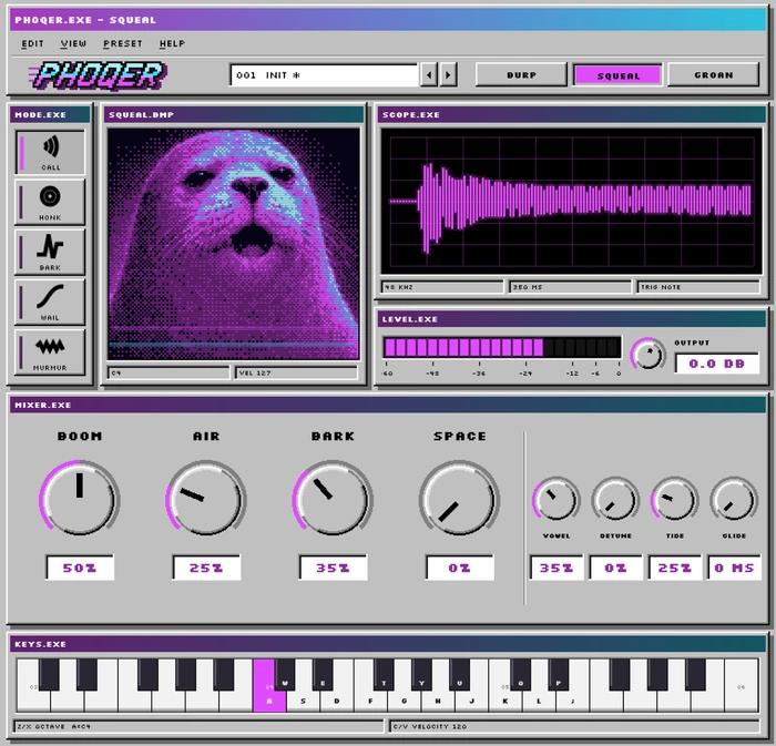 PHOQER with Squeal